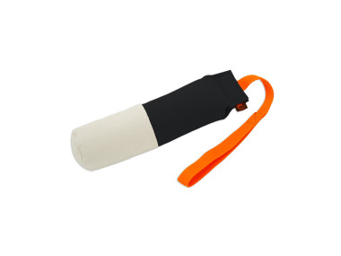 Firedog Lite dummy marking mit langer Schlaufe groß schwarz/weiß