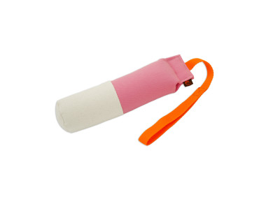 Firedog Lite dummy marking mit langer Schlaufe groß rosa/weiß