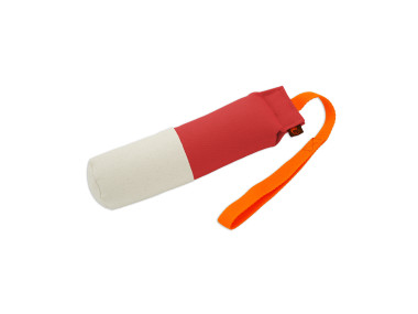 Firedog Lite dummy marking with long handle large red/white