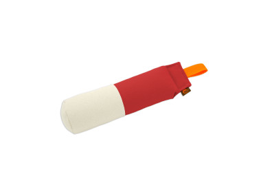 Firedog Lite dummy marking mit kurzer Schlaufe groß rot/weiß