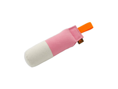 Firedog Lite dummy marking with short handle small pink/white