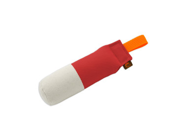 Firedog Lite dummy marking mit kurzer Schlaufe klein rot/weiß