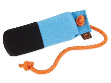 Firedog Long-throw dummy marking 250 g baby modrý/čierny