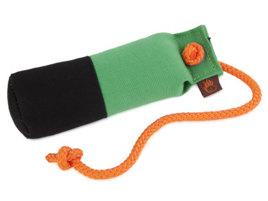 Firedog Long-throw Dummy Marking 250 g hellgrün/schwarz