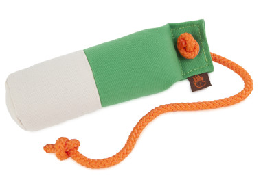 Firedog Long-throw Dummy Marking 250 g hellgrün/weiß