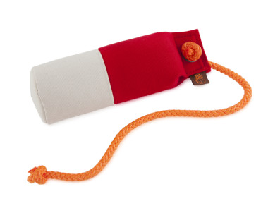 Firedog Long-throw Dummy Marking 250 g rot/weiß