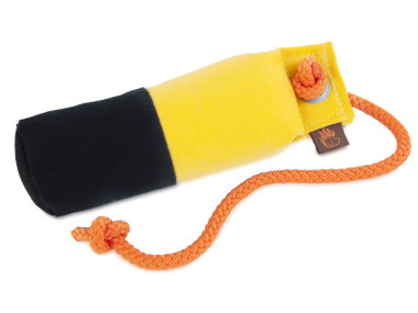 Firedog Long-throw Dummy Marking 250 g gelb/schwarz