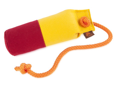 Firedog Long-throw dummy marking 250 g yellow/wine