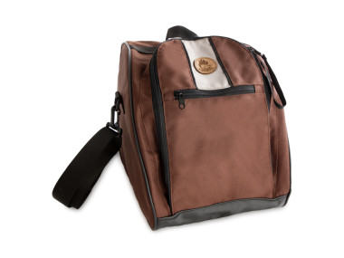 Firedog Schuhtasche braun/beige