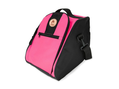 Firedog Mini Boot bag pink/black
