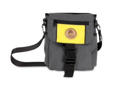 Firedog Mini Dummy bag DeLuxe dark grey/yellow
