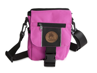 Firedog Mini Dummy bag DeLuxe for children pink/black