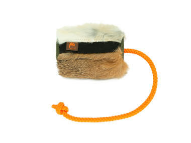 Firedog Mini Futterdummy mit Kaninchenfell