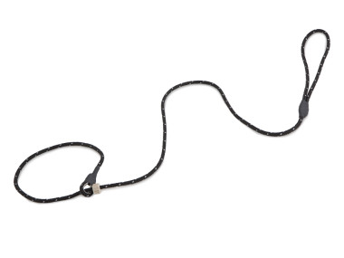 Firedog Moxon leash Classic 6 mm 130 cm black reflective