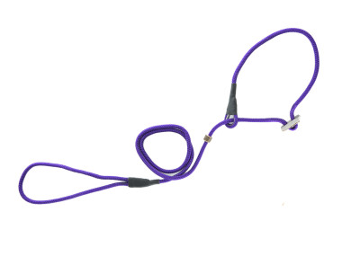 Firedog Moxon leash Classic 6 mm 130 cm violet with double hornstop