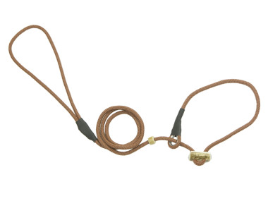 Firedog Moxonleine Classic 6 mm 150 cm hellbraun mit Zugbegrenzung