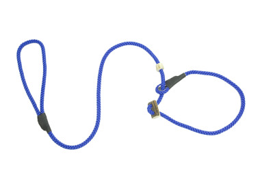 Firedog Moxon leash Classic 8 mm 150 cm dark blue with double hornstop