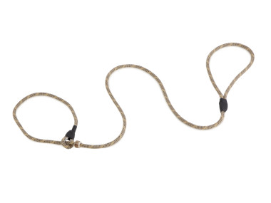 Firedog Moxonleine Profi 6 mm 150 cm beige/marineblau