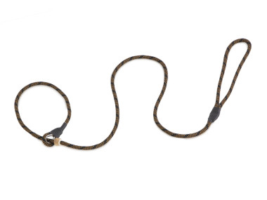 Firedog Moxon leash Profi 6 mm 150 cm black/orange