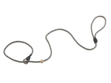 Firedog Moxon leash Profi 6 mm 130 cm grey/signal orange