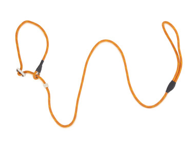 Firedog Moxon leash Profi 6 mm 150 cm orange/red with double hornstop