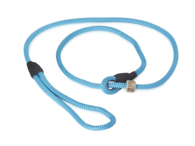 Firedog Moxon leash Profi 8 mm 130 cm aqua blue
