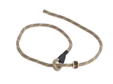 Firedog Moxon Short control leash Profi 6 mm 65 cm beige/navy blue