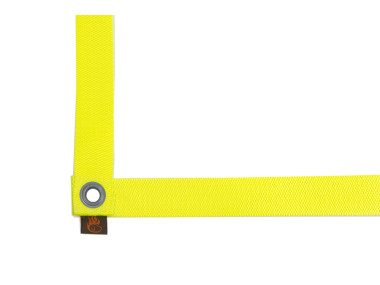 Firedog Obedience Quadrat 30 mm 3 x 3 m neongelb