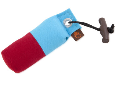 Firedog Pocket Dummy Marking 150 g baby blau/weinrot