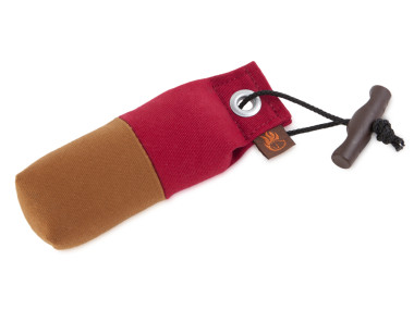 Firedog Pocket Dummy Marking 150 g weinrot/hellbraun