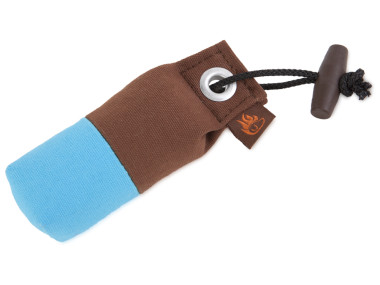 Firedog Pocket Dummy Marking 80 g braun/baby blau