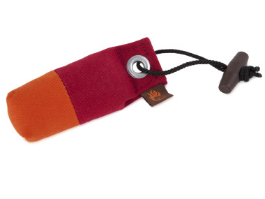 Firedog Pocket Dummy Marking 80 g weinrot/orange
