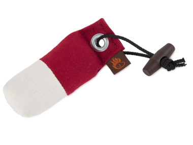 Firedog Pocket Dummy Marking 80 g weinrot/weiß