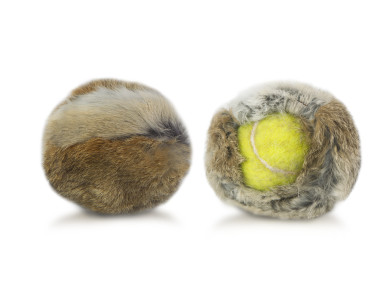 Firedog Rabbit cover for tennis ball