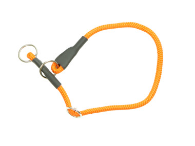 Firedog Slip collar 8 mm 40 cm bright orange