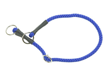 Firedog Slip collar 8 mm 40 cm dark blue