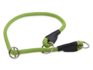 Firedog Slip collar 8 mm 35 cm light green