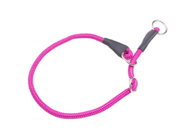 Firedog Slip collar 8 mm 70 cm pink