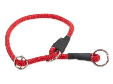 Firedog Slip collar 8 mm 40 cm red