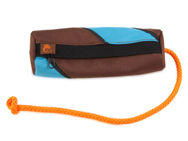 Firedog Futterdummy groß braun/babyblau