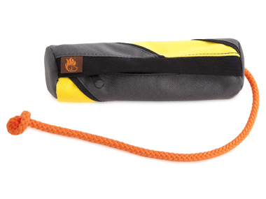 Firedog Snack dummy small dark grey/yellow