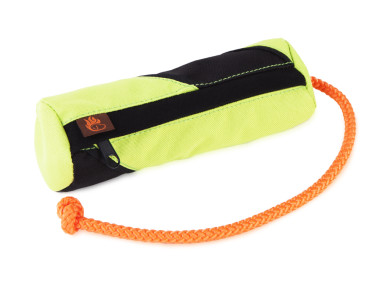 Firedog Futterdummy klein neongrün/schwarz
