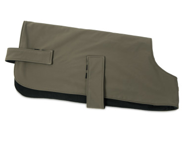Firedog Softshell oblečenie pre psa Field Trial khaki/čierne 65 cm L