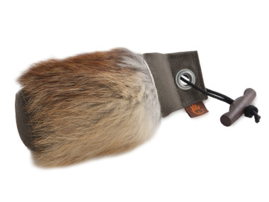 Firedog Standard Dummy 250 g khaki mit Fuchsfellring