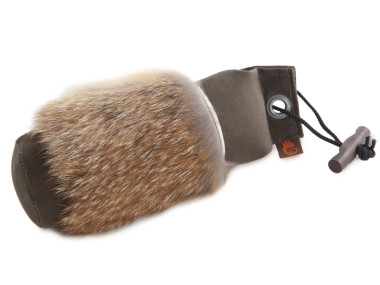 Firedog Standard Dummy 500 g khaki mit Fuchsfellring