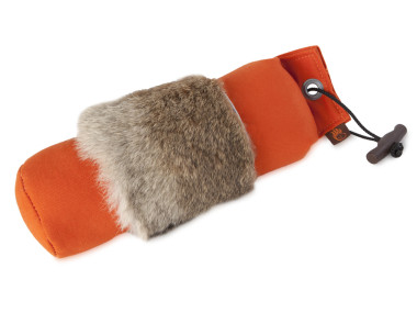 Firedog Standard dummy 500 g orange with rabbit fur 