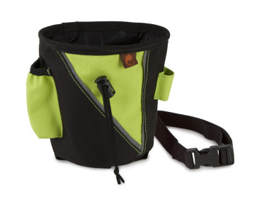Firedog Treat bag large black/neon green