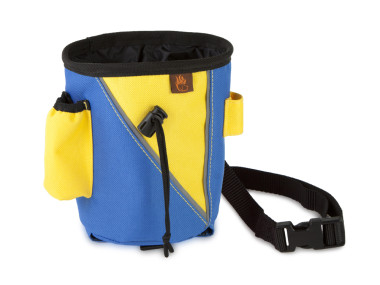 Firedog Treat bag large blue/yellow