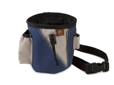 Firedog Treat bag large navy blue/beige