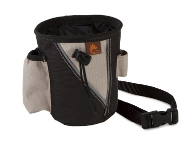 Firedog Treat bag small black/beige